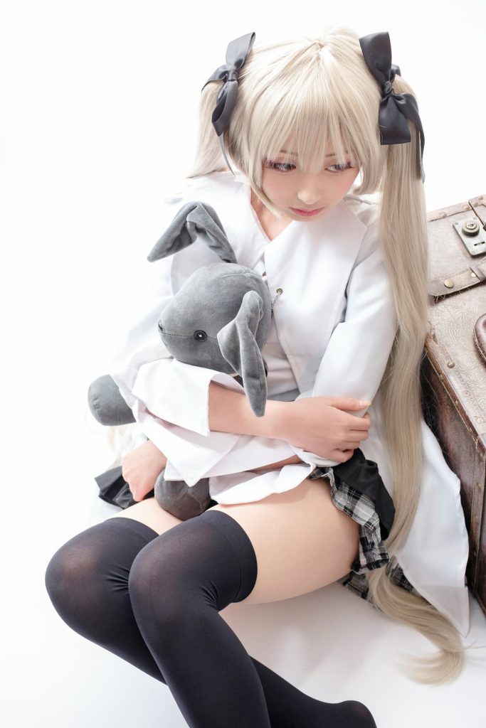 图片[5]-森萝财团 SSR系列 | 白丝黑丝JK女仆COS写真合集