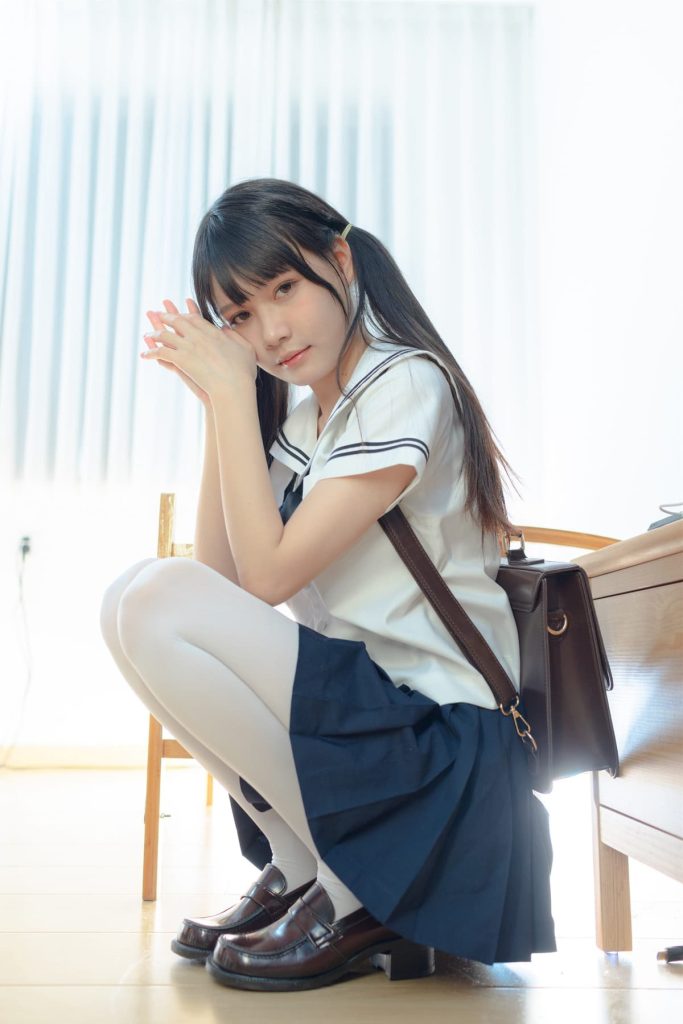 图片[4]-少女秩序内部定制写真全集下载 | 小鱼、小满、双马尾JK、女仆等高清COS写真资源